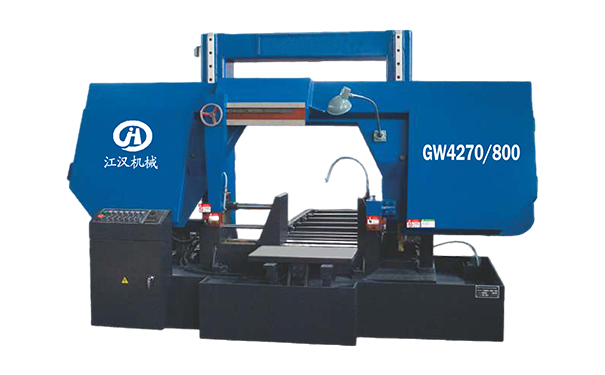 双牌GW4270/800双柱龙门卧式带锯床